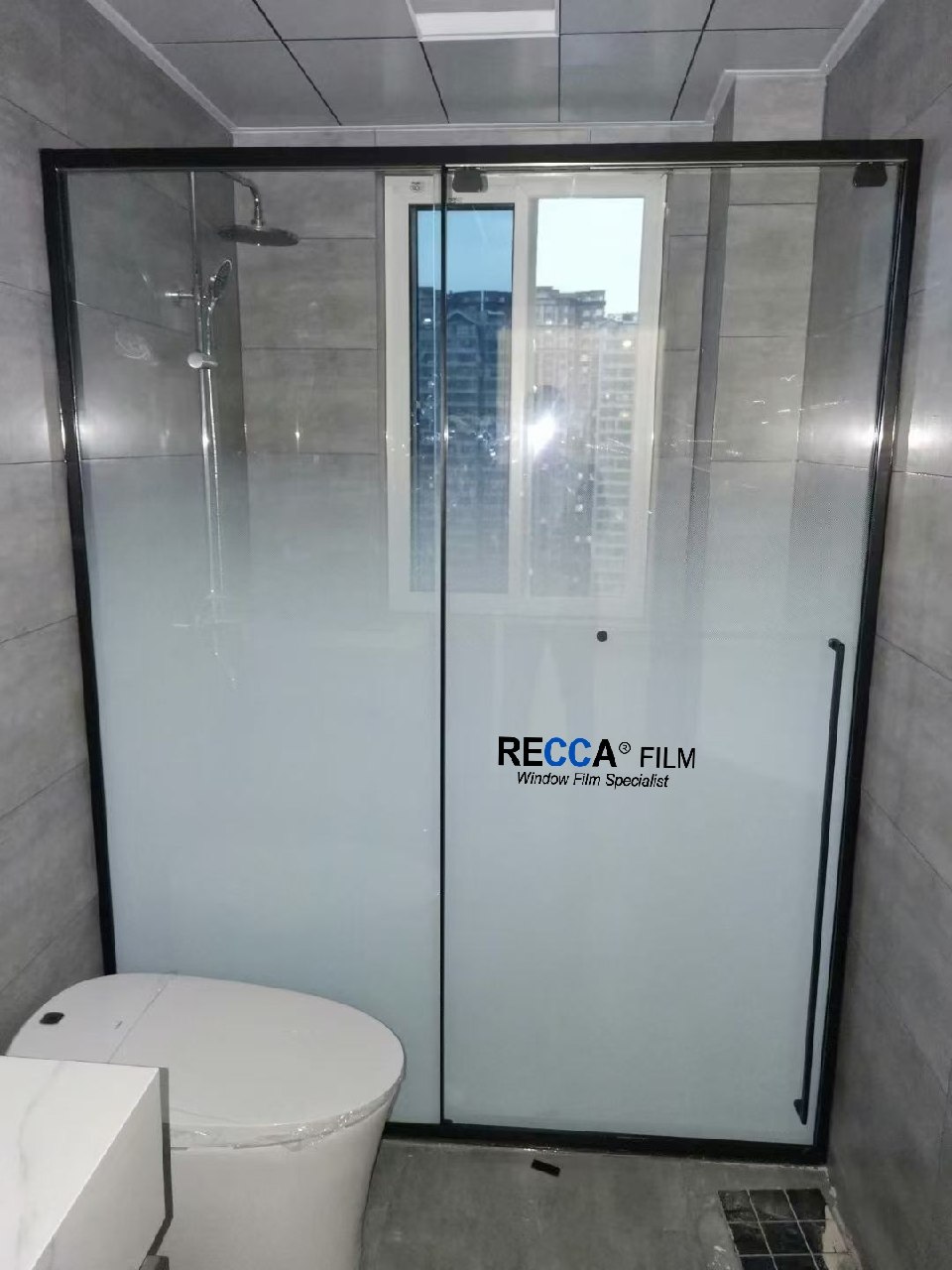 Bathroom Shower Frosted Film